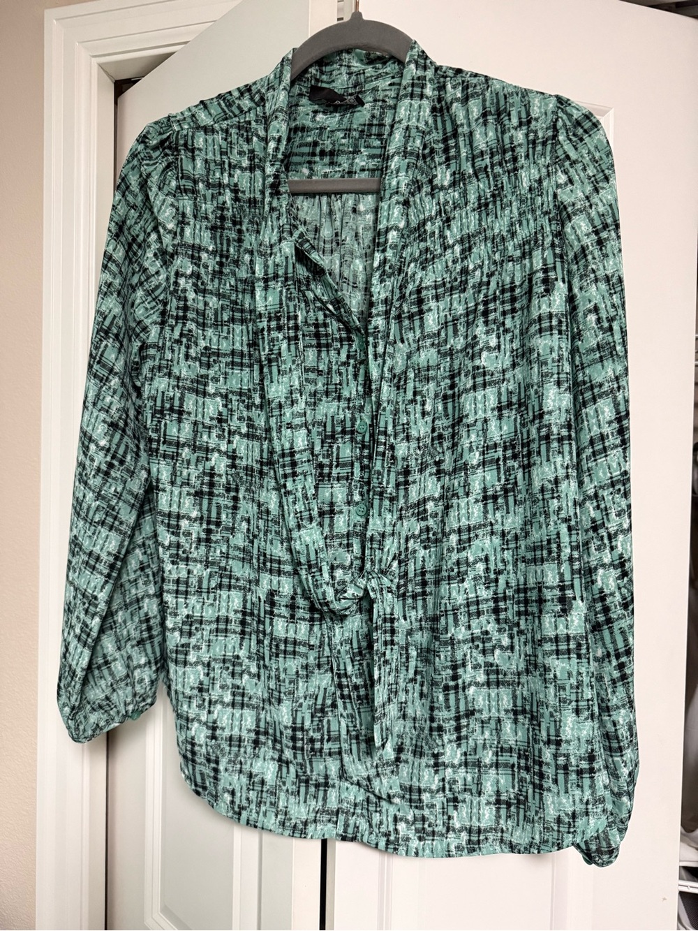 Tie-Neck Blouse